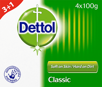 DETTOL ΜΠΑΡΑ ΣΑΠΟΥΝΙΟΥ ΚΛΑΣΙΚΟ