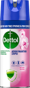 DETTOL ΑΝΤΙΒΑΚΤΗΡΙΔΙΑΚΟ ALL IN ONE  ΑΠΟΛΥΜΑΝΤΙΚΟ ΣΠΡΕΙ ORCHARD BLOSSOM