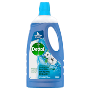 DETTOL ΠΟΛΥΚΑΘΑΡΙΣΤΙΚΟ ΓΙΑ ΜΕΓΑΛΕΣ ΕΠΙΦΑΝΕΙΕΣ CRISP LINEN & AQUA SKY