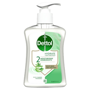DETTOL ΚΡΕΜΟΣΑΠΟΥΝΟ ΧΕΡΙΩΝ ALOE & BAMBOO FRAGRANCE